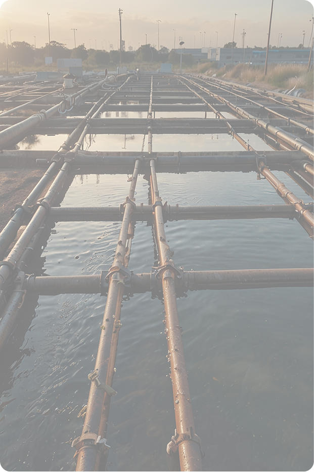 Efluente textil con colorantes