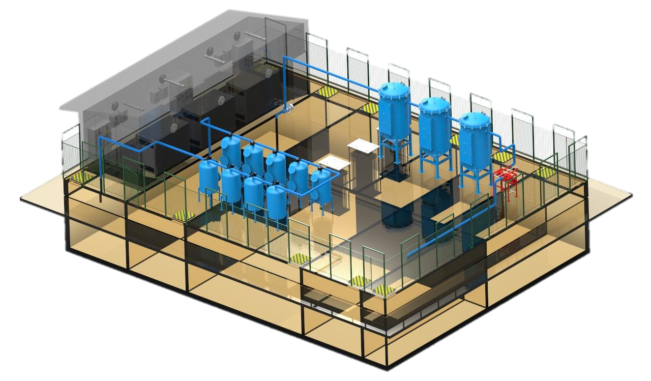 Vista isométrica proyecto 2